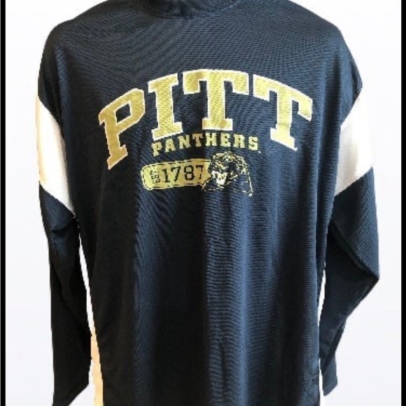 Pitt Panthers Pittsburgh Navy Blue Men's XL X-Large L/S Dri-Wick Logo Shirt NWT - Picture 6 of 6
